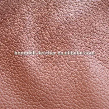 Litchi Grain Synthetic Leather Pu Leather For Shoe Bag Material