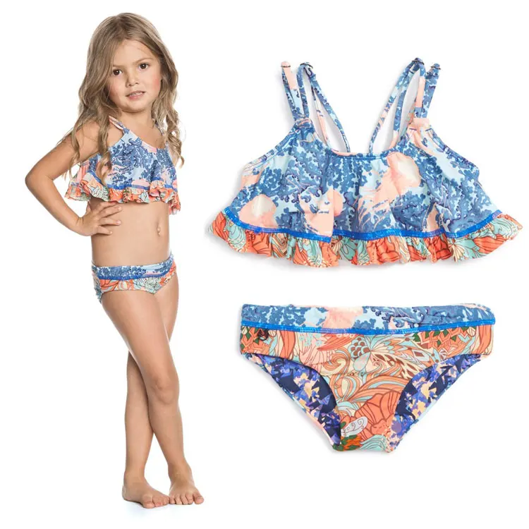 little girls modeling swimwear