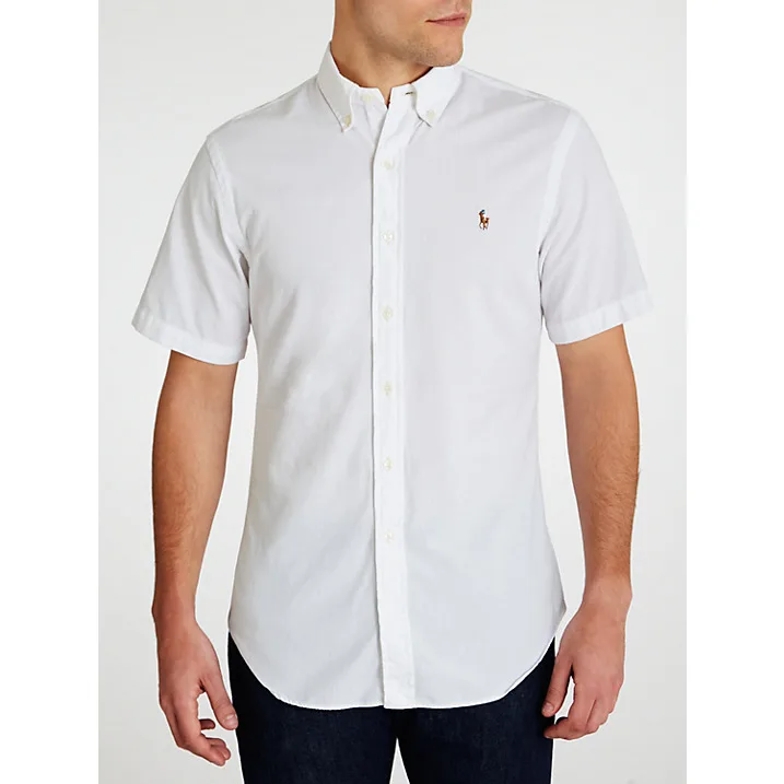 Последняя рубашка. White short Sleeve Shirt men Dubai. Полиэстер 65% и 35% хлопка рубашка очень тонкая.