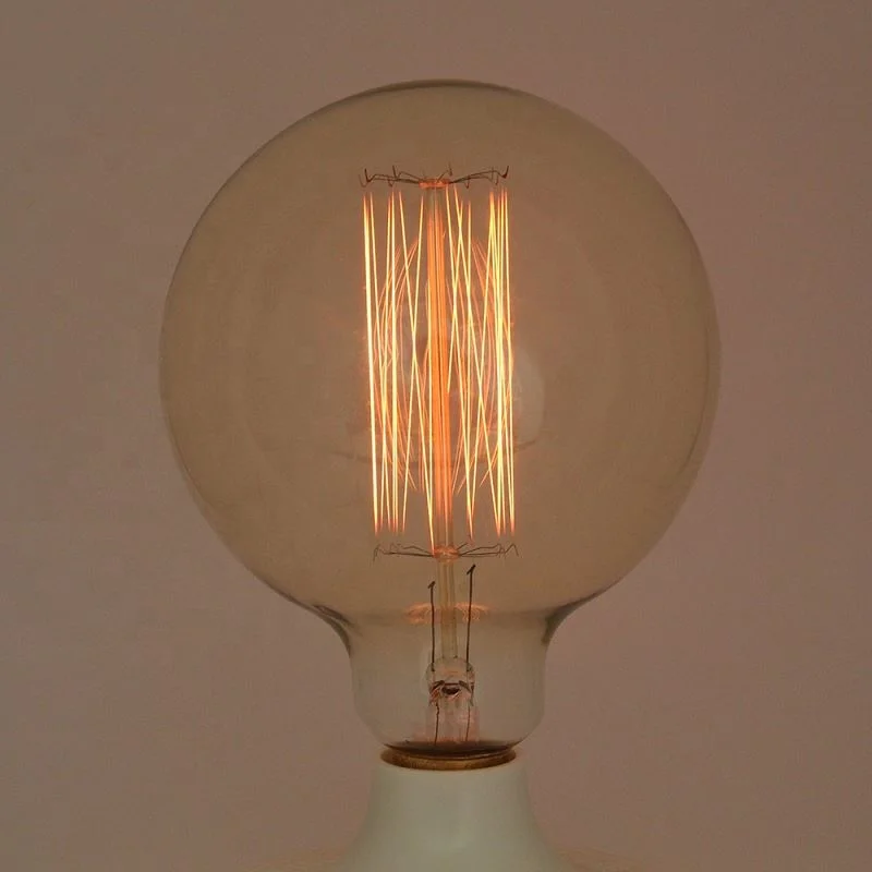 G125 Globe Edison Lamp E27/B22 60W Bulb Incandescent lamp