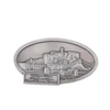 custom die casting antique silver 3D metal greece usa fridge magnet souvenir