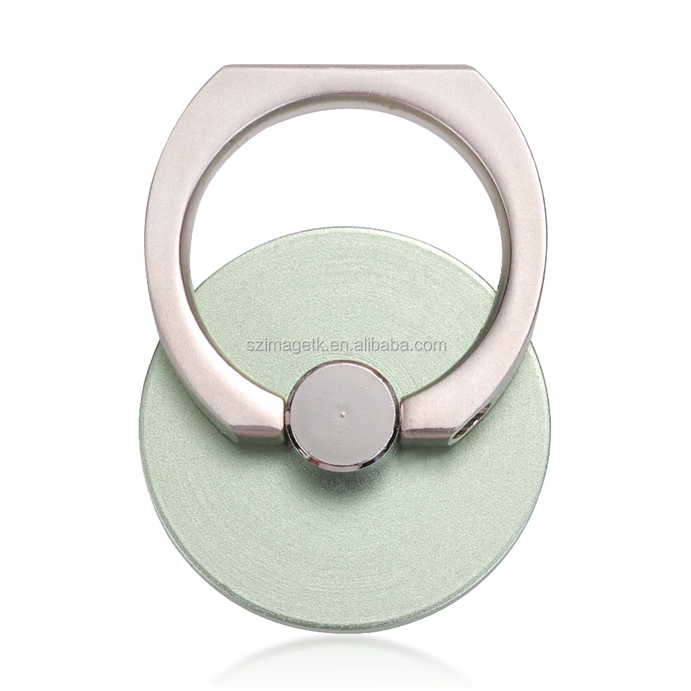 2016 New Metal Flexible Circle Cell Phone Sticker Card Holder For