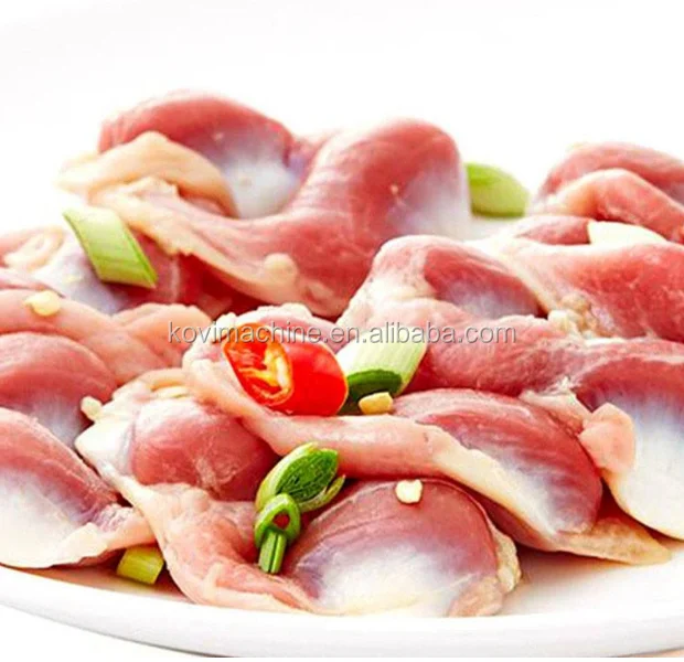 automatic chicken gizzard peeler machine