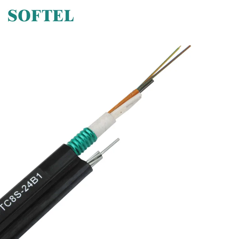 Outdoor Selfsupporting12 Core Optical Fiber Cable Per Roll 1km Price