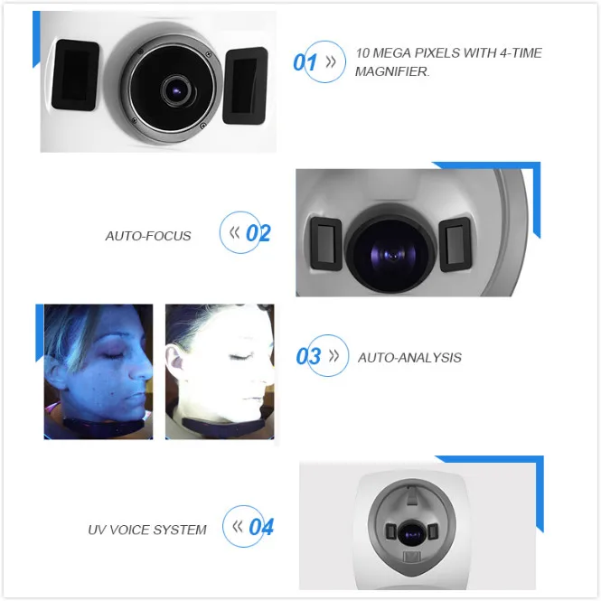 Skin Scanner /facial Skin Care /skin Scanner Skin Situation Test