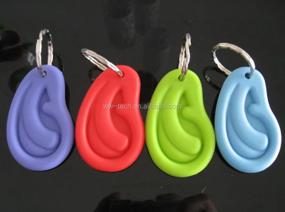 Silicone Ear Ring Keychain Buy Silicone Ear Ring Keychain,Cheap