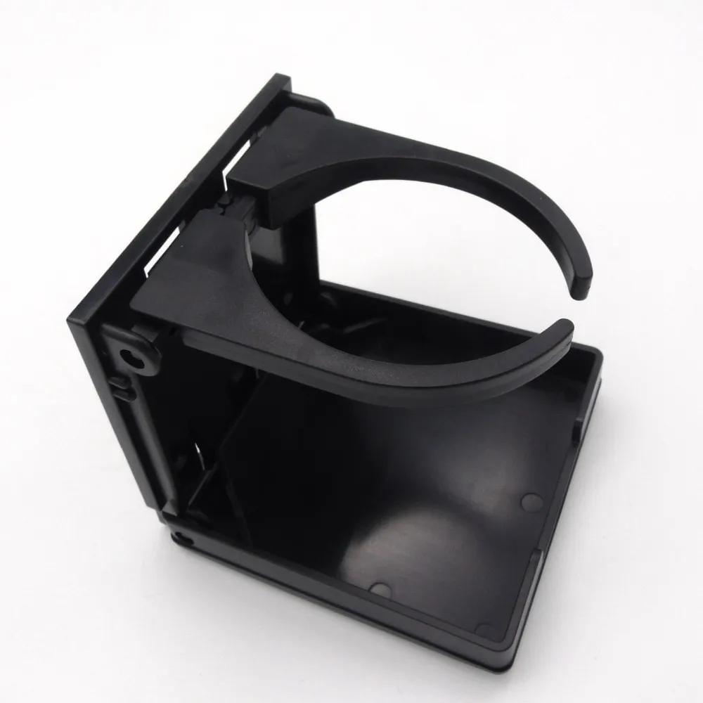 Boat Bus Black Adjustable Folding Abs Plastic Cup Holder For Marine