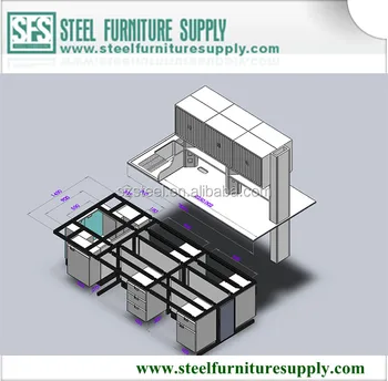 Customized Lab Equipment Used Lab Furniture Floor Mounted