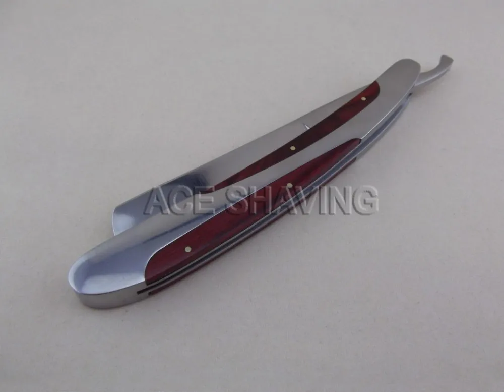 Wood&Metal Handle Stainless Steel Shaving Straight Razor