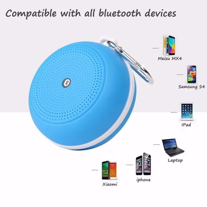 Hot Selling Colorful y3 Mini Music Wireless Blue tooth Portable usb shower Speaker - ANKUX.COM