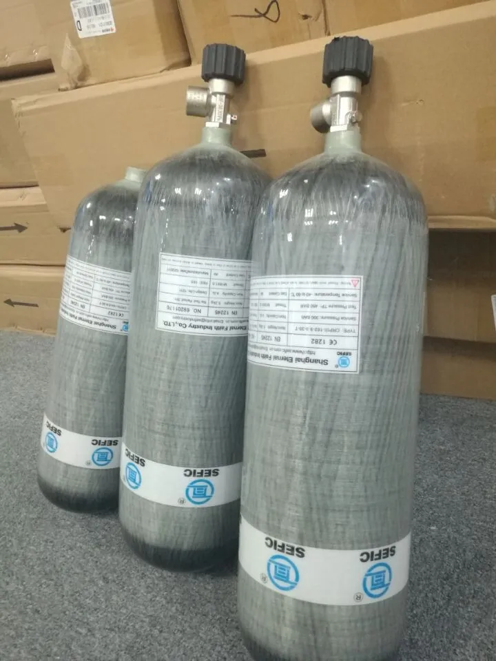 Fire Extinguisher Pcp Carbon Fiber Air Scuba Tanks,Carbon Fiber