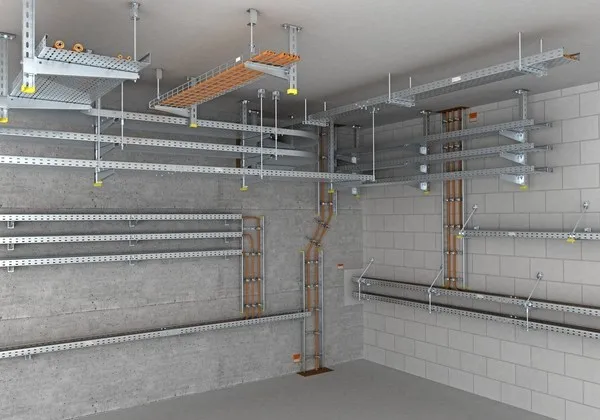 Высококачественная машина для производства кабельных лотков 100-600 мм Профилегибочная машина