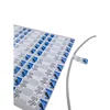Full Color Printing Material Vinyl Cable Tag Wire Sticker For Package