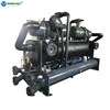 Japan 1150KW 327 Tons Two Unit Screw Compressor Water Cooled Circulating Industrial Chiller