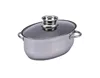 Oval Chicken Roaster Stainless Steel Kitchenware Turkey Roasting Pan Cookware