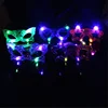 Fashion party decoration hot bar night club light up LED flashing glowing eyeglass frame