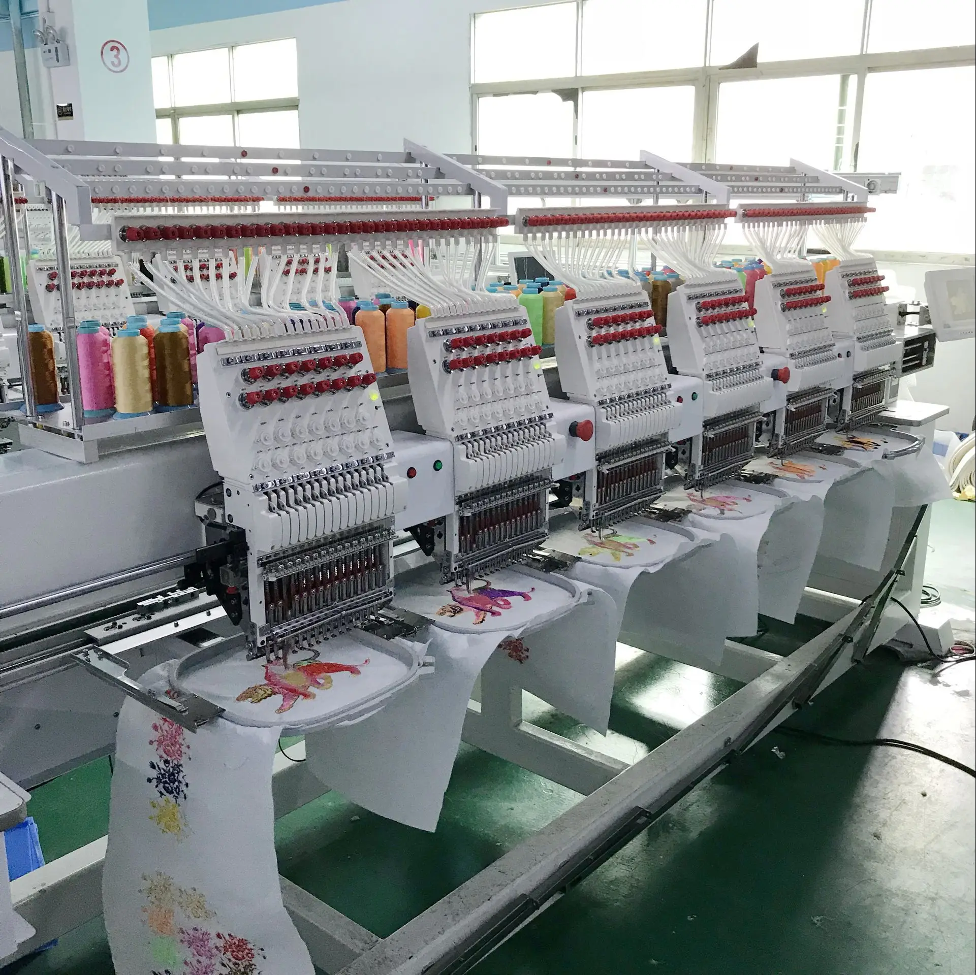 New Technology Big Area Computerized Laser Cutting Embroidery Machines