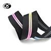 Long Chain Nylon Zipper Wholesale Pulls Nylon Zipper Rolls Fancy Luxury Rainbow Teeth Nylon Coil