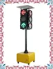 Automatic red yellow green Solar mobile single-side three tubes solar mobile traffic light for sale with CE approved
