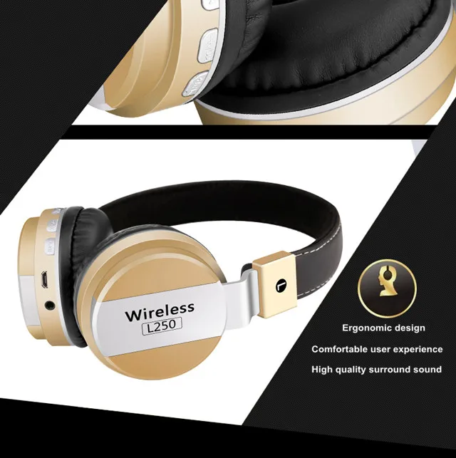 Wholesale 4.2 Wireless Headphone Without Wire,Stereo Headset L250,Learning Headset Buy