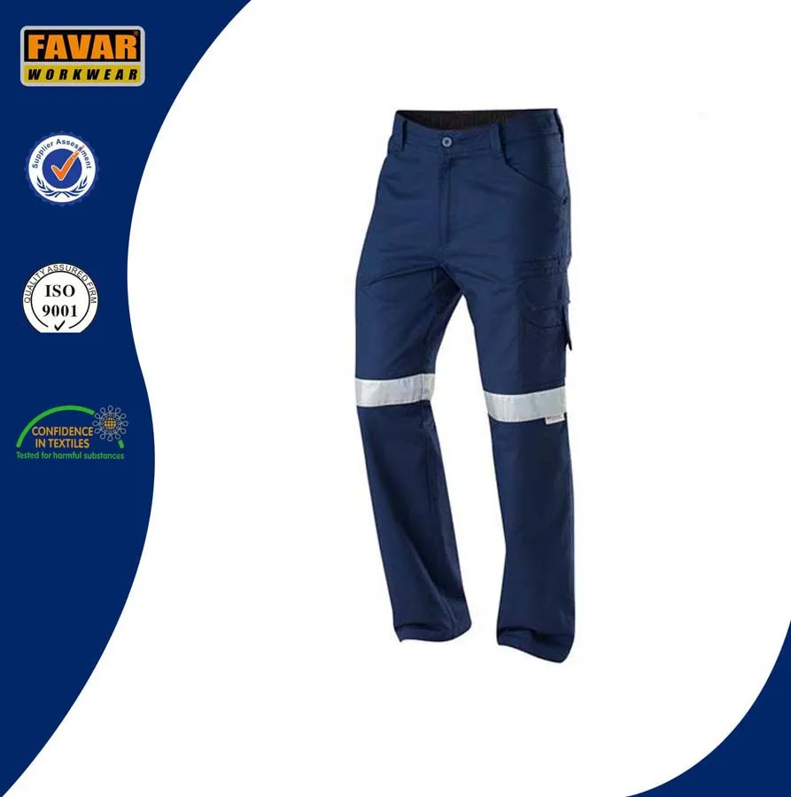 blue cargo work pants