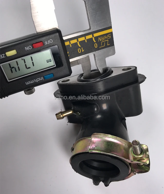 Motorcycle Scooter carburetor joint inlet intake manifold pipe for 50cc GY6 engines