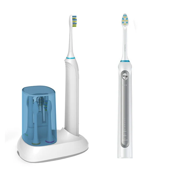 Rlt234 Waterproof Battery Operated Uv Sanitizer Fda Approved Toothbrush