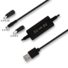 Micro USB 5 Pin Male Conector To the 5521 dc plug 5V dc to 12V dc step up boost converter