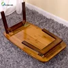Fashion Modern Wooden Folding Laptop Table Coffee Table Study Table