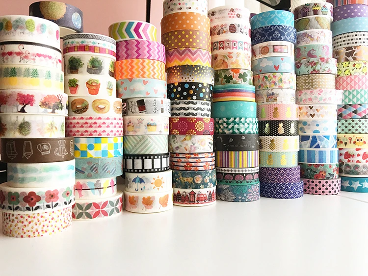 Diy Removable Adhesive Masking Deco Cute Washi Tape Buy