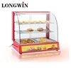 Fully Automat Electricity Stainless Steel Bread Holder Warming Machine With 2 Racks 2 Pan