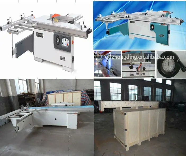 Zd400t Precise Sliding Table Panel Saw For Carpentry Buy European