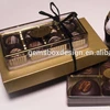 dark brown clear plastic lid 8 Chocolate Gift Package
