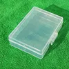 High Quality Mini Rectangle Box Clear Plastic Container Earring Packing Box
