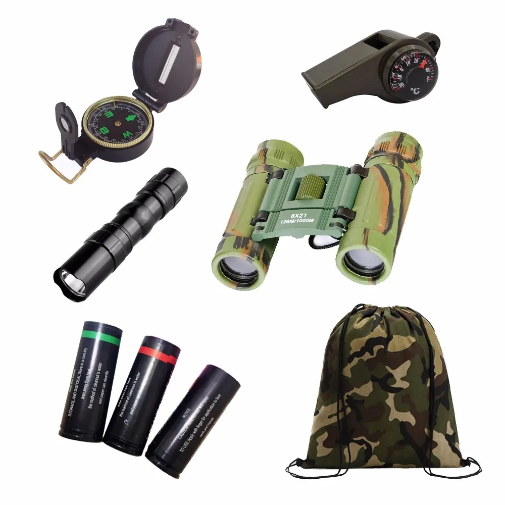 Jaxy High Quality Adventure Binocular Kits With 8x21 Binocular,Compass ...