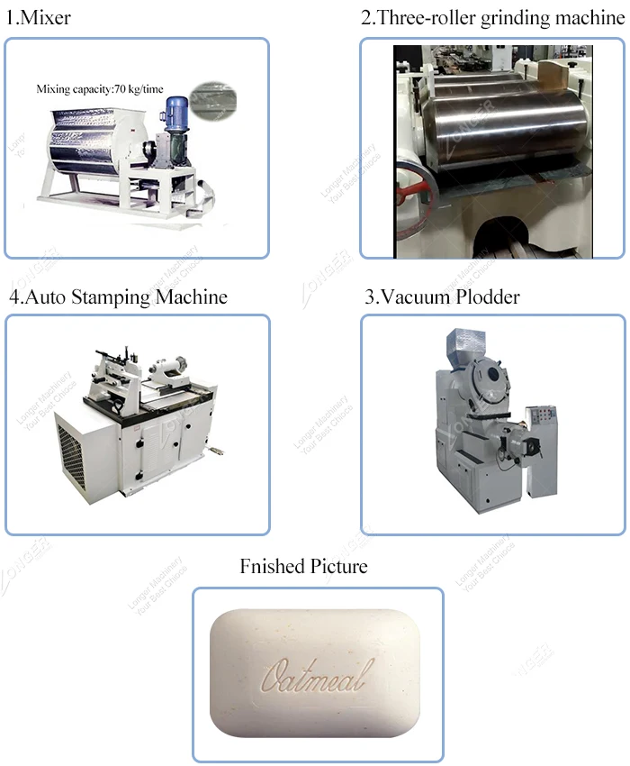 Industrial Chemical Equipment Hotel Cold Process Soap Machine Handmade