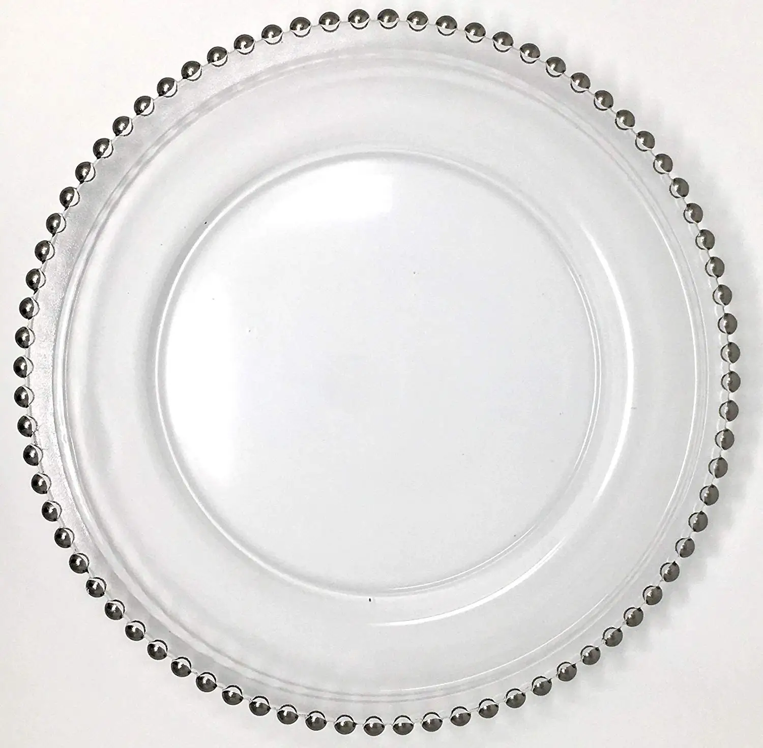 Cheap Gold Rim Beaded Glass Charger Plate Find Gold Rim Beaded