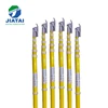 10.6m 8 Sections High Voltage Fiberglass Insulated Telescopic Hot Stick