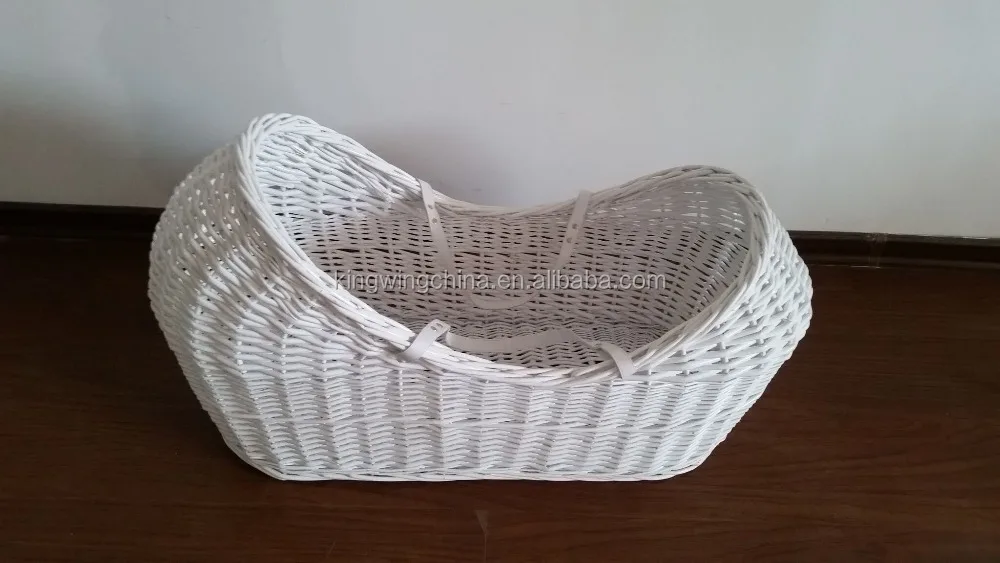 wicker pod moses basket