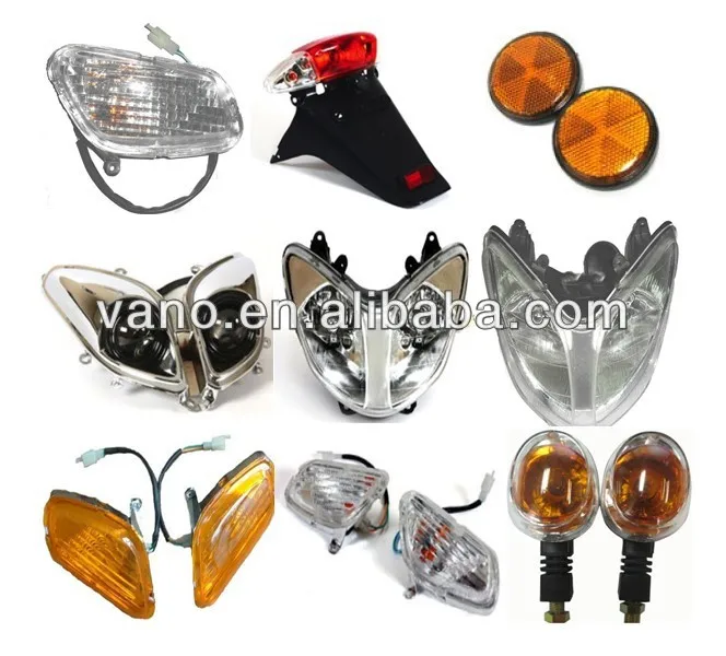 Vespa scooter red tail light tail lamp