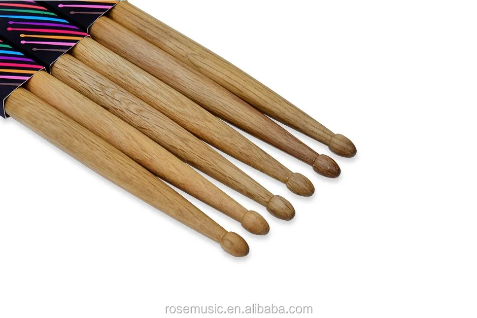 Music Instrument Drum Accessories Drumsticks Bulk Oak Drum Sticks 5a/7a