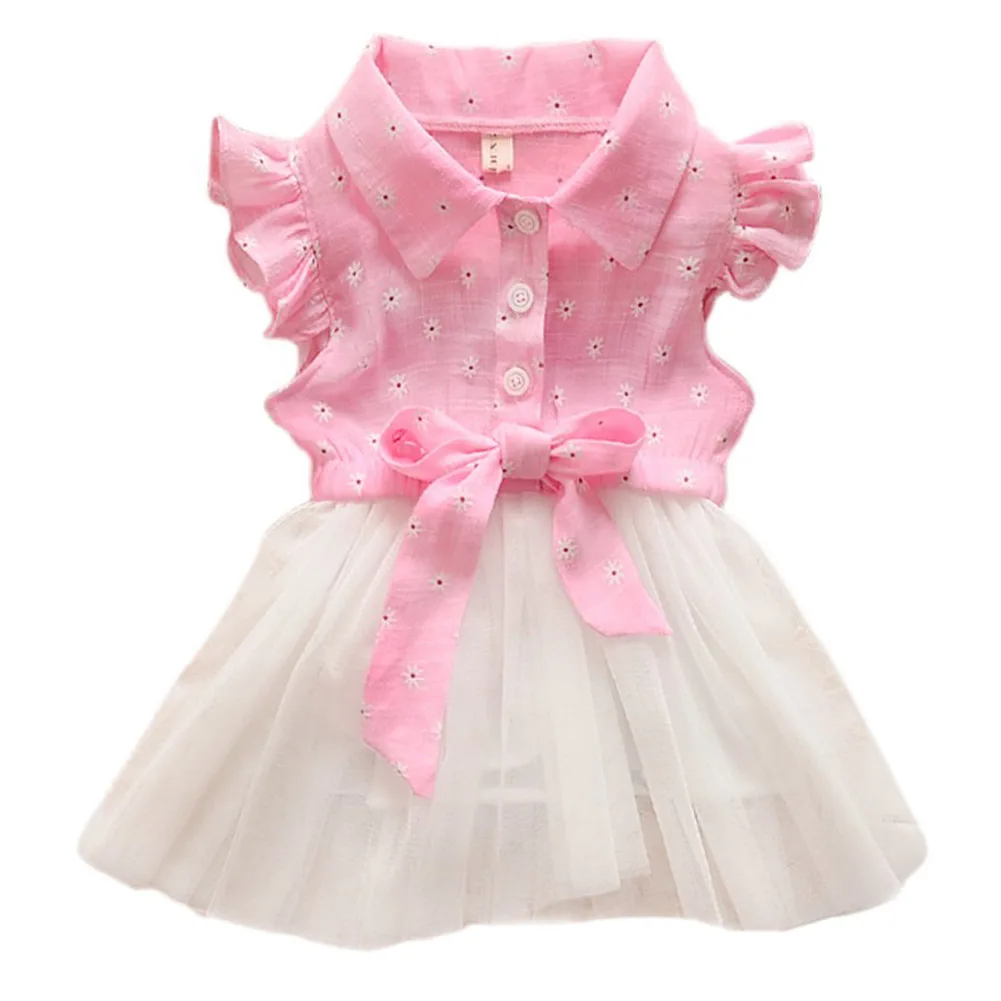 Baby Kids Girls Flower font b Fancy b font Princess Tulle Tutu font b Dress b