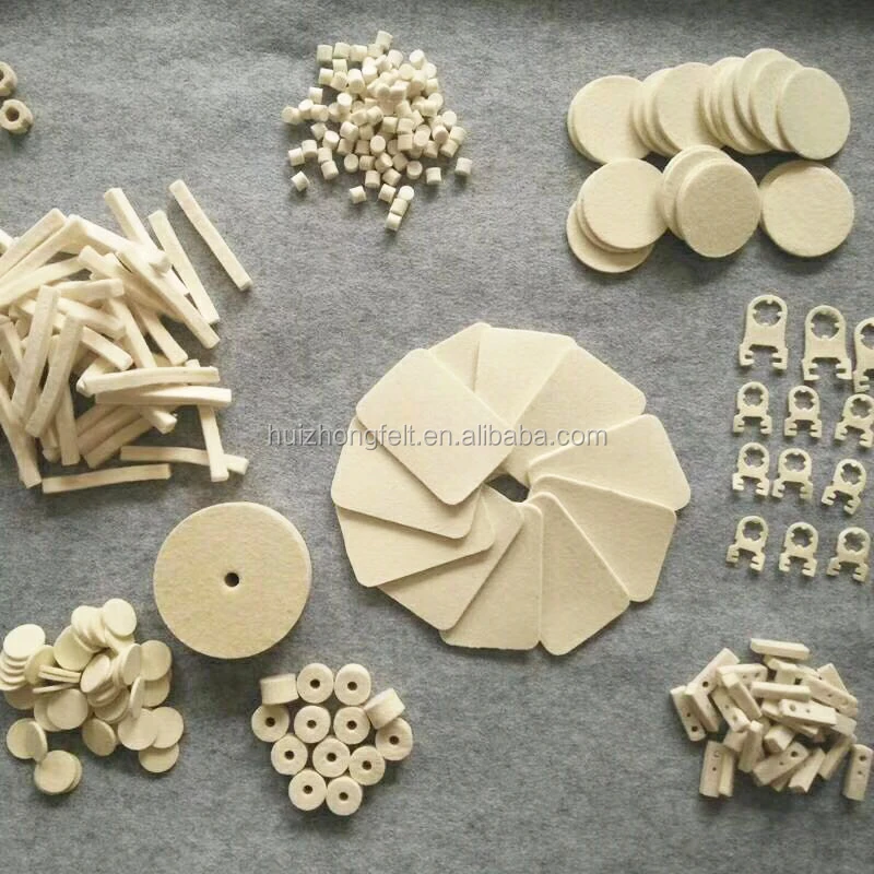 Custom Various Shapes And Sizes Wool Felt Seals Pad Mechanical Seal