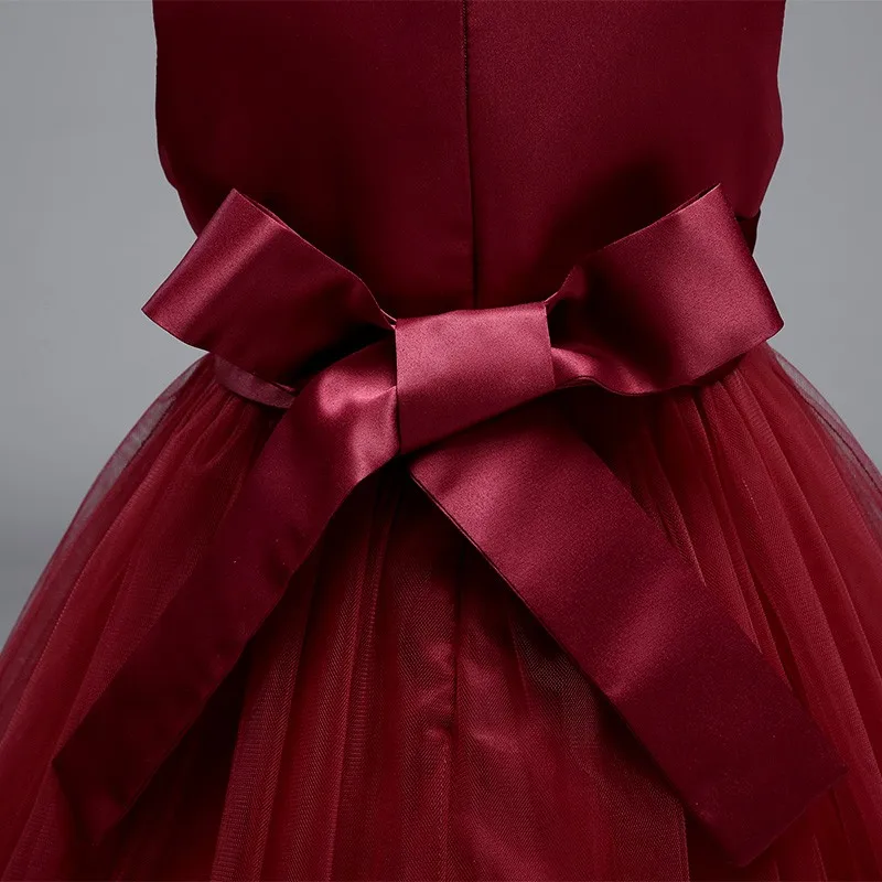 maroon frock designs