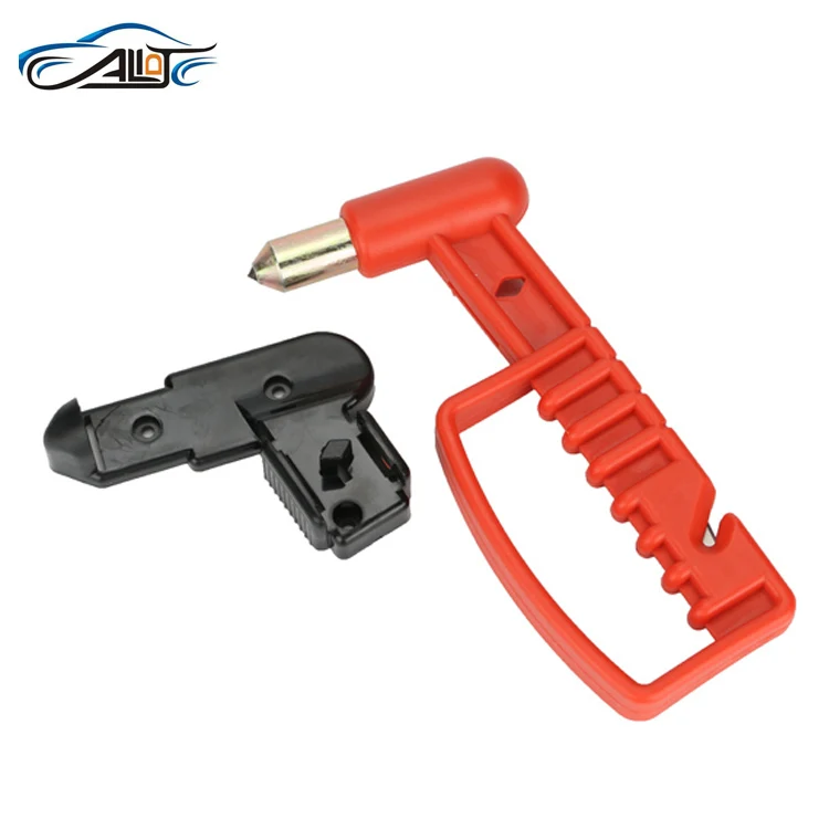 Car Hammer Auto Safety Seatbelt Cutter Glass Window Punch Breaker