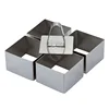 Round Rectangle Square Heart-Shaped More Sizes Bakeware 304 Metal Stainless Steel Decorating CupCake Mould Baking Cake Mold