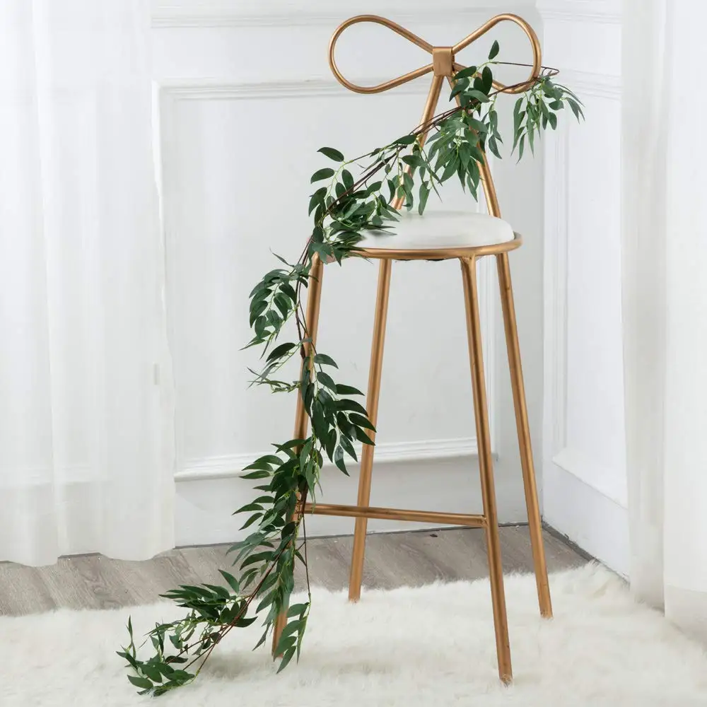 5.7 Feet Artificial Hanging Willow Leaves Vines Faux Willow Artificial