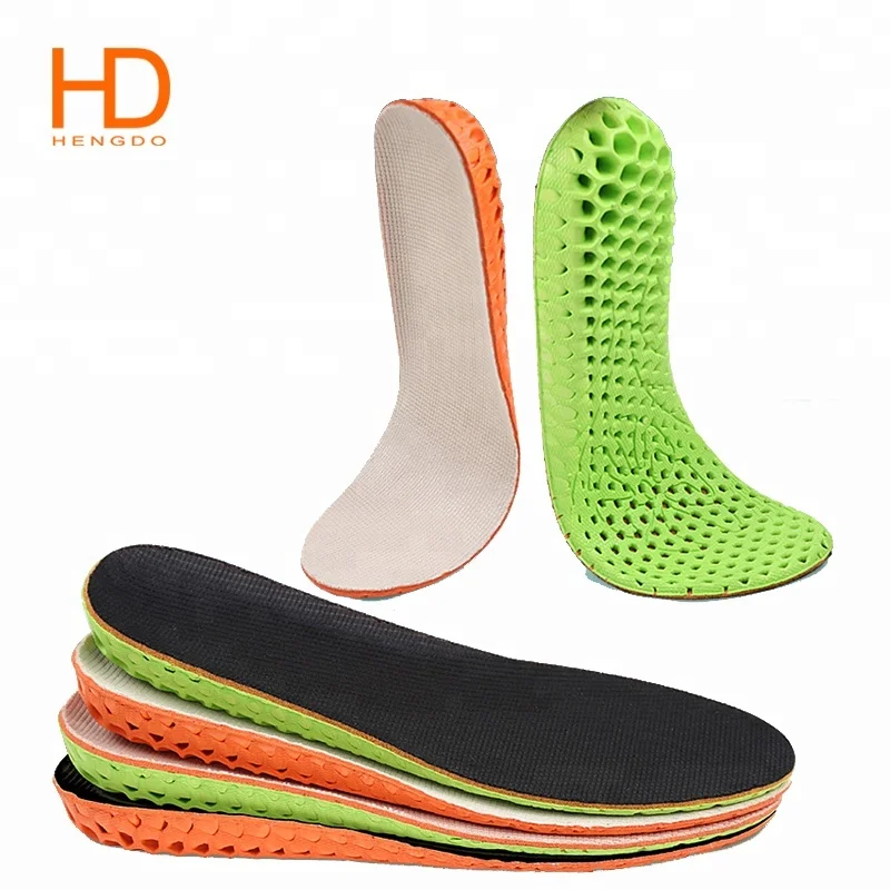 Removable Insoles Shoe Pad Heel Lift Arch Comfortable EVA Fabric Memory Foam