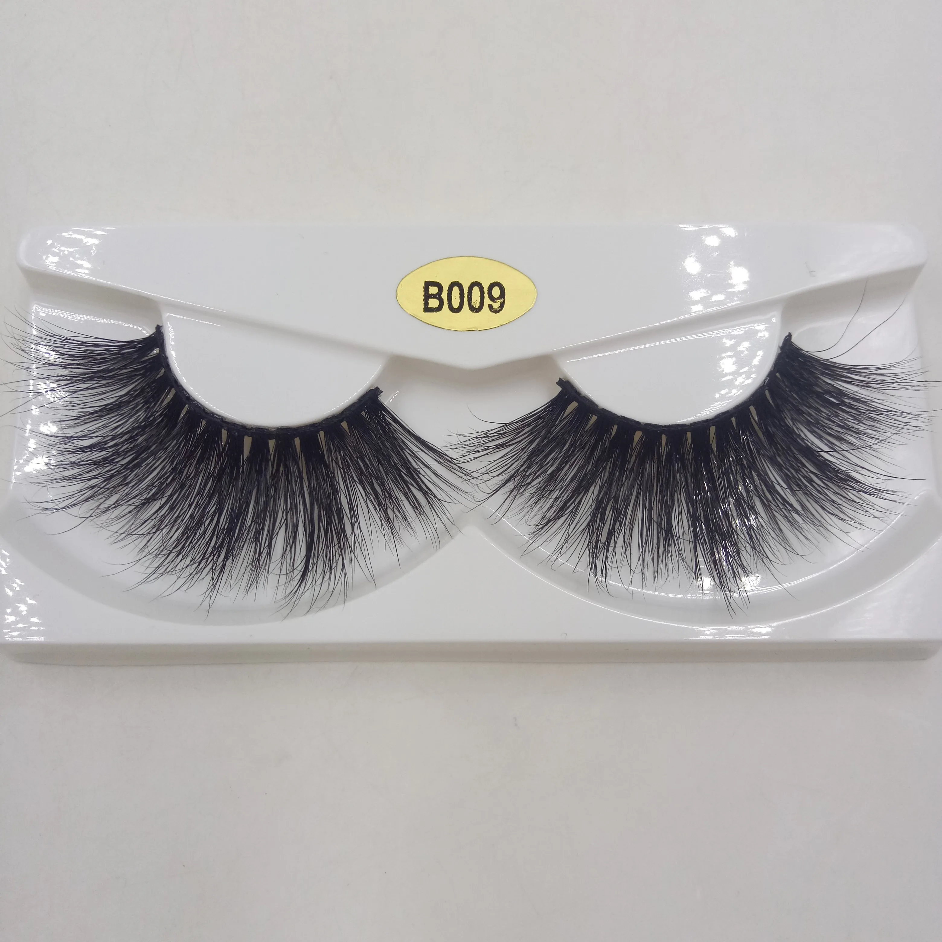 30mm/20mm/25mm Mink Strip Eyelashes 3d Mink Lashes Extension Private