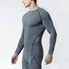 Best sales plain dri fit compression running shirts, Mens Stretch Compression Shirt, fitness Long Sleeve Shirt wholesale.